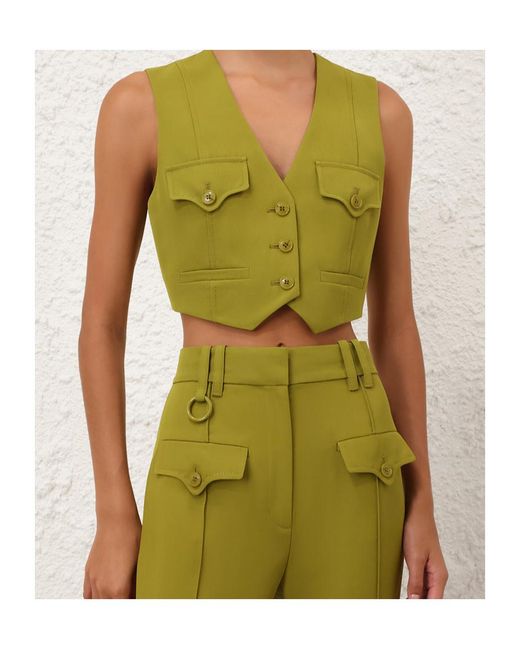 Zimmermann Green Luna Waistcoat