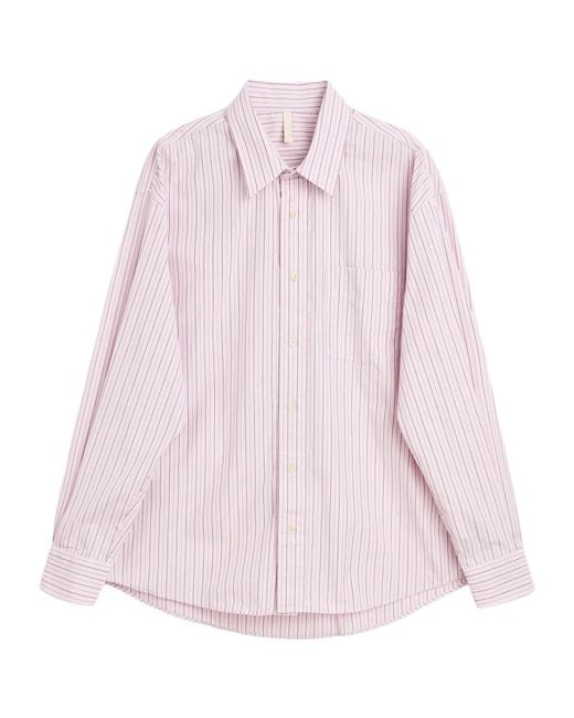 sunflower Pink Striped Shirt for men