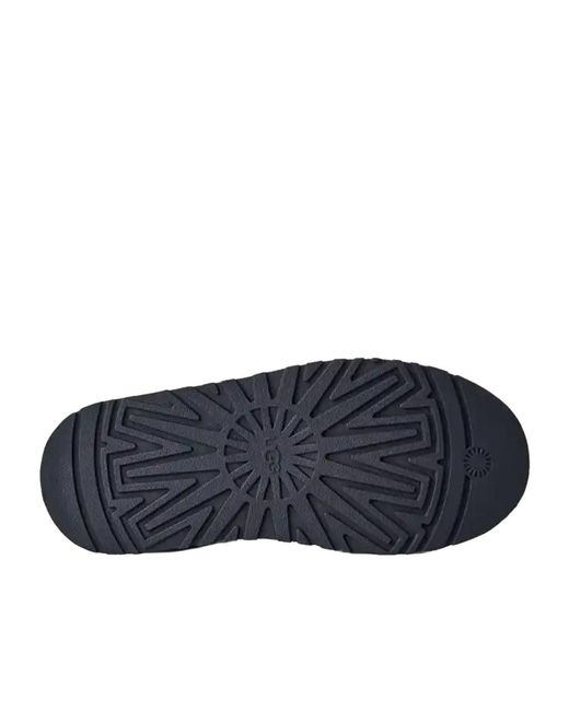 Ugg Blue Platform Slip-On Sandals