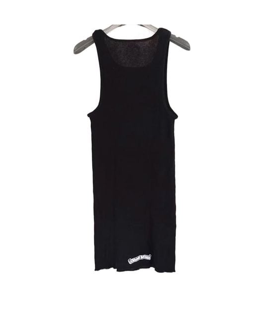 Chrome Hearts Black Cross Vest
