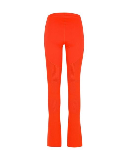 Adidas By Stella McCartney Logo Printed Flared Leggings