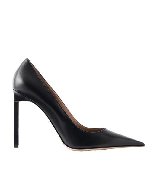 Tom Ford Black Glossy Leather High Heels