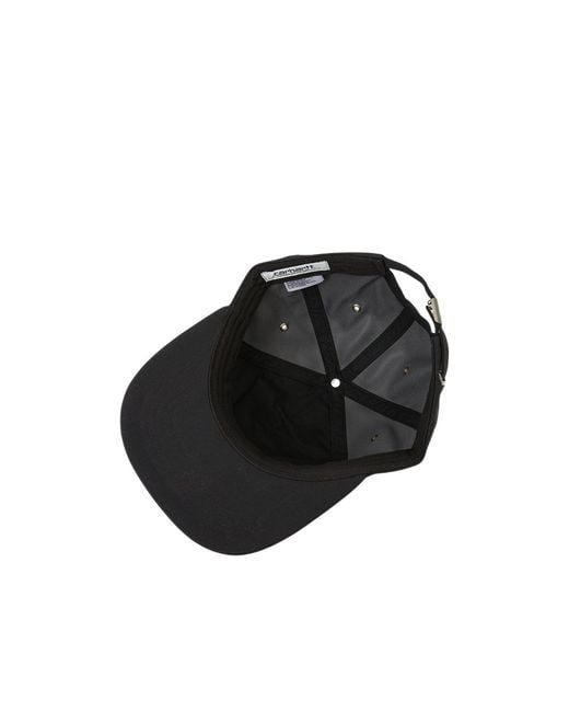 Carhartt Black Adair Logo Baseball Cap for men