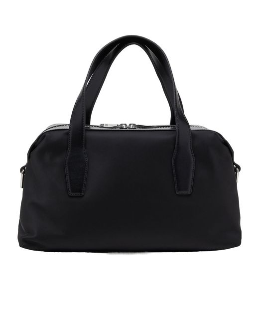 DIESEL Black Flag-D Top-Handle Tote Bag