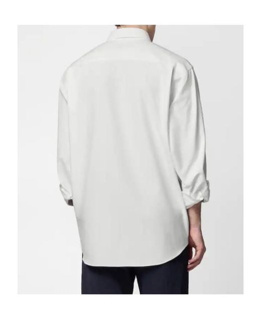 Tod's White Long-Sleeved Shirt for men