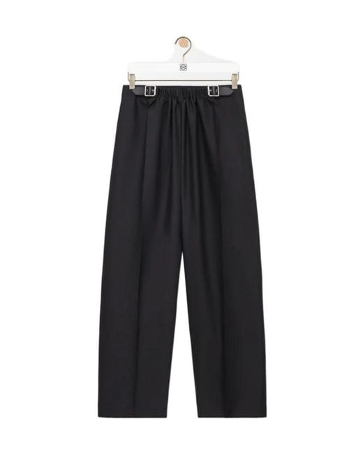 Loewe Black Belted Trousers
