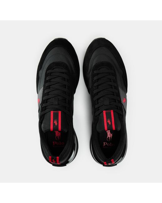 Polo Ralph Lauren Black Low-Top Sneakers for men