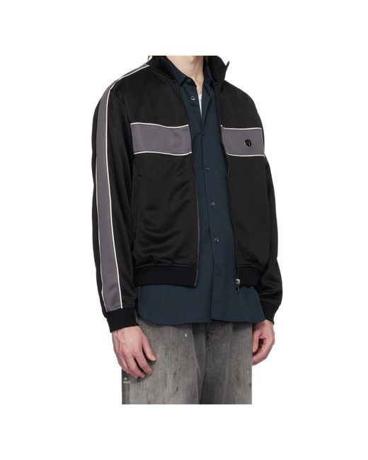 Ambush Black Long Sleeve Casual Jacket for men