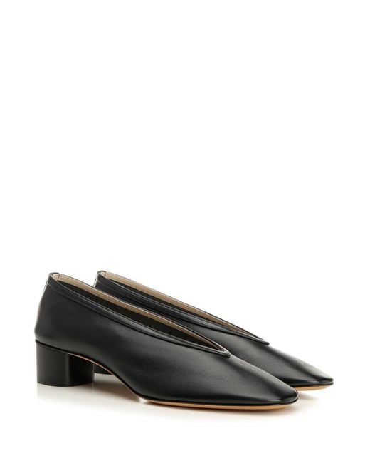 Le Monde Beryl Brown Luna Block-Heel Pumps