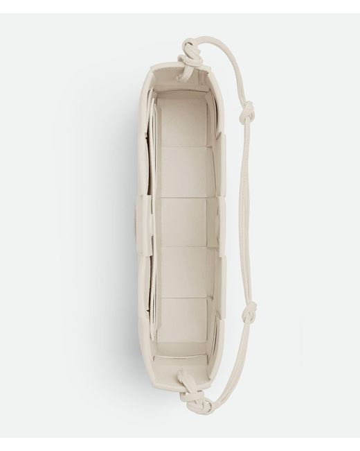 Bottega Veneta Natural Cassette Leather Shoulder Bag