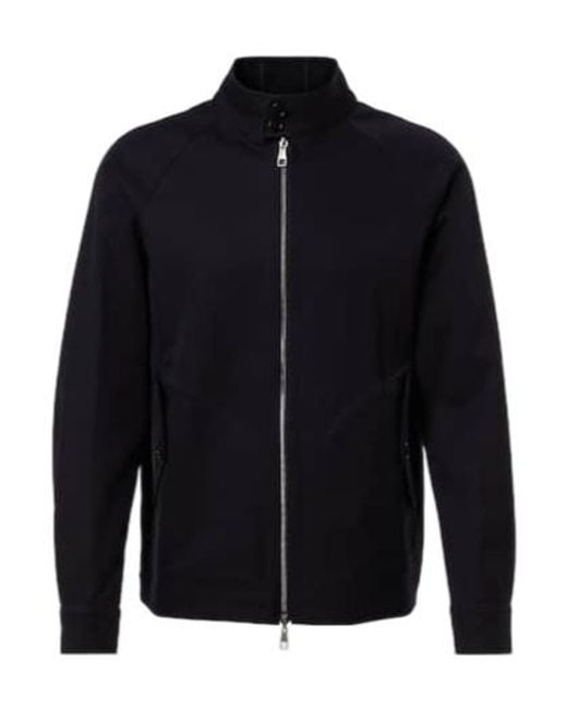 Dunhill Blue Reversible Cotton Herrington Jacket for men