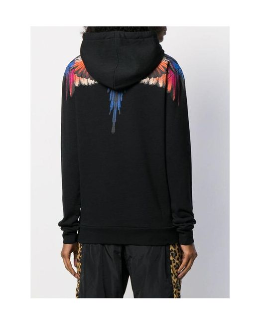 Marcelo Burlon Black Wing Printed Sweater