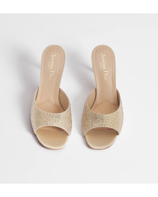 Dior Natural Or Icon Heeled Slide