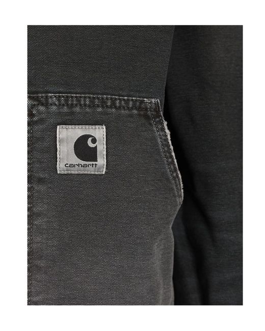 Carhartt Black Long-Sleeved Casual Jacket