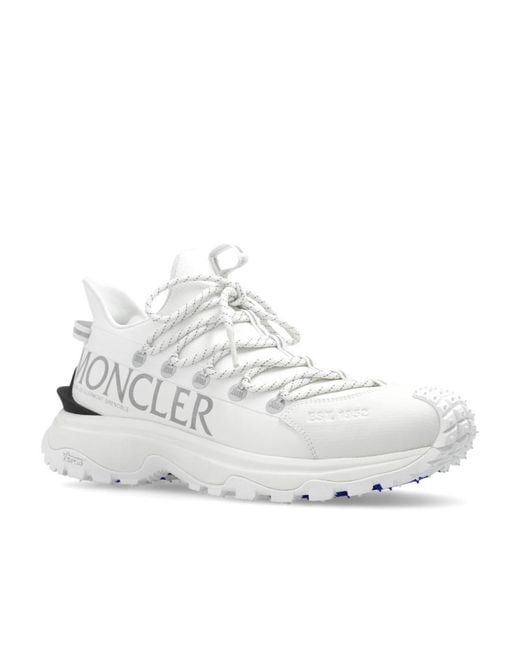 Moncler White Trailgrip Lite2 Low-Top Sneakers for men