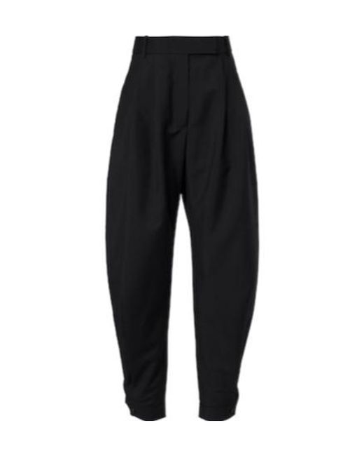 Rohe Black Wool And Mohair Balloon Pants