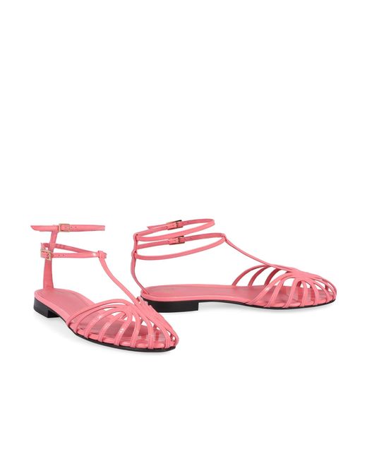 ALEVI Pink Aleví Milano Elena Ballet Sandals