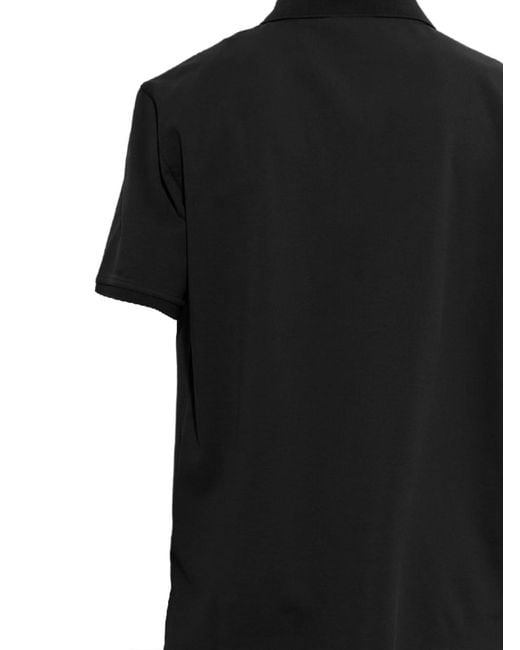 Givenchy Black Short-Sleeved Polo Shirt for men