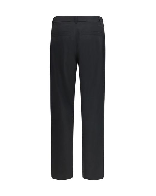 Herno Black Casual Trousers With Belt Loops for men