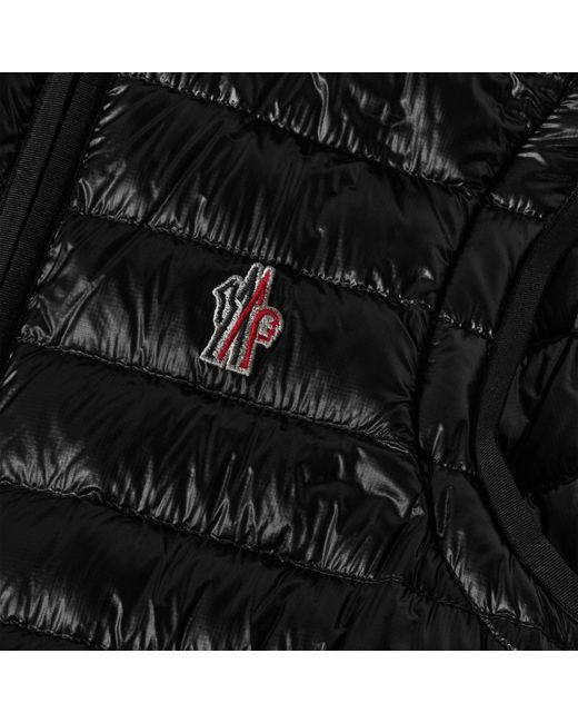 Moncler Black Light Hooded Down Jacket