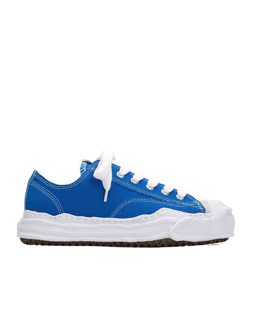 Maison Mihara Yasuhiro Blue Hank Lace-Up Sneakers for men