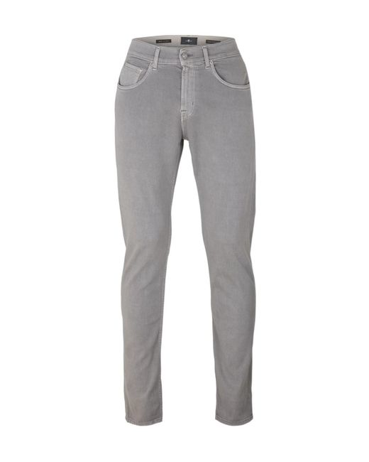 7 For All Mankind Gray 7Fam The Straight Sn62 for men
