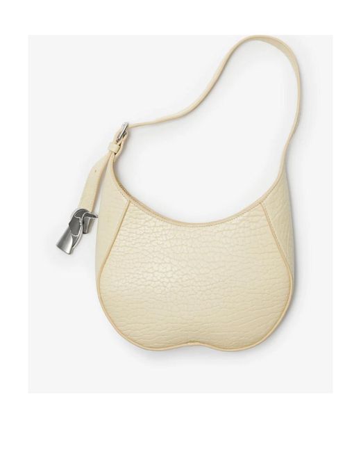 Burberry Natural Small Chess Zipped Shoulder Bag