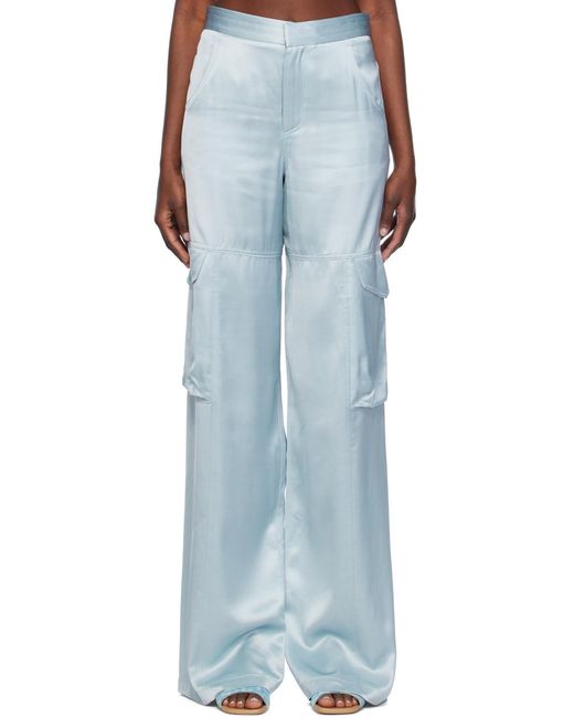 Gcds Blue Ultra Cargo Trousers
