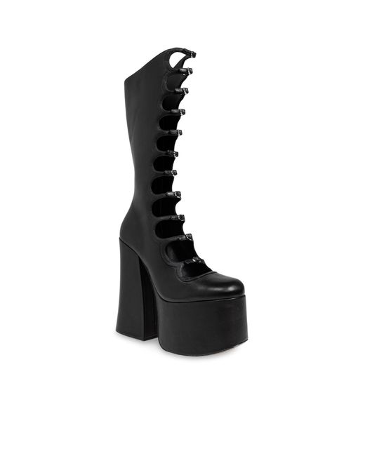 Marc Jacobs Black The Kiki Knee High Platform Boots