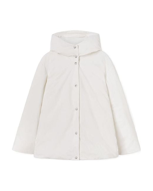 Jil Sander White Down Jacket