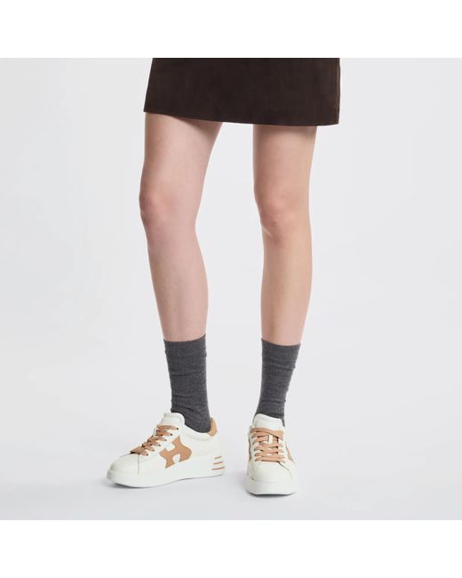 Hogan Natural Rebel H564 Side H Patch Sneakers