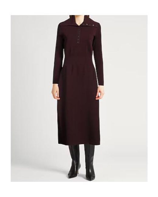 Tory Burch Purple Midi Dresses