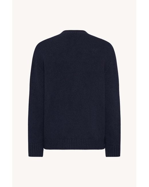The Row Blue Creed Sweater for men