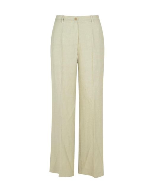 P.A.R.O.S.H. Natural Raisa Tailored Pants