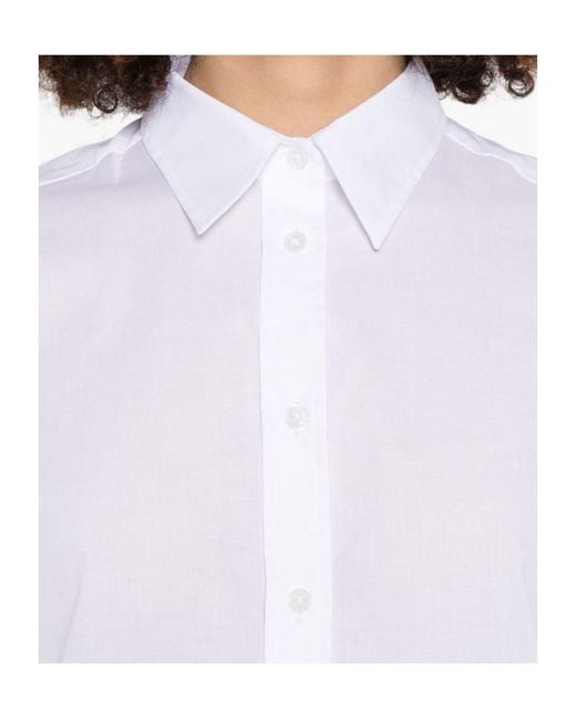 Fay White Cotton Shirt