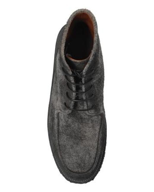 Marsèll Black Marsèll Lace-Up Ankle Boots for men