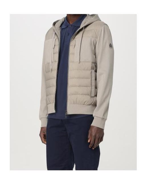 Moose Knuckles Blue Long Sleeve Down Jacket for men
