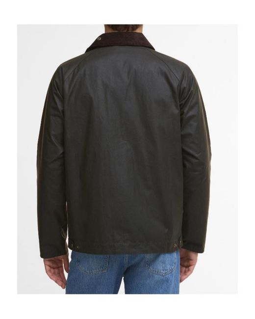 Barbour Black Bedale Jacket for men