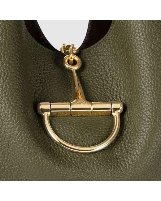 Gucci Green Softbit Maxi Shoulder Bag