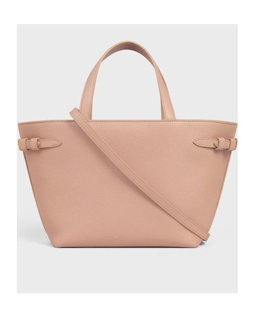 【VIP価格】CELINE ANAIS MINI LEATHER BAG Women's Mini cabas Anais cuir Triomphe in grained calfskin