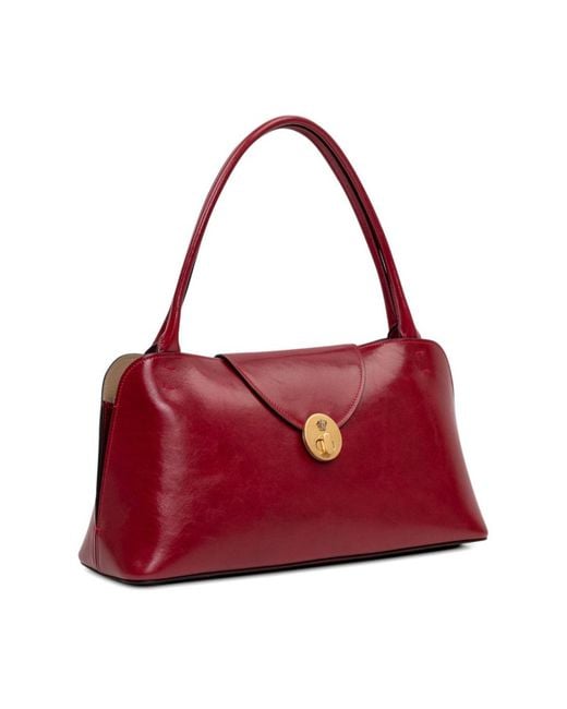 Versace Red Vivian Shoulder Bag