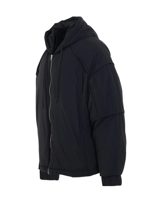 Juun.J Blue Long-Sleeved Casual Jacket for men