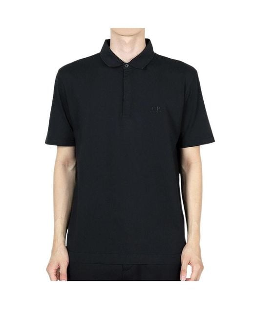 C P Company Black 1020 Polo Shirt for men