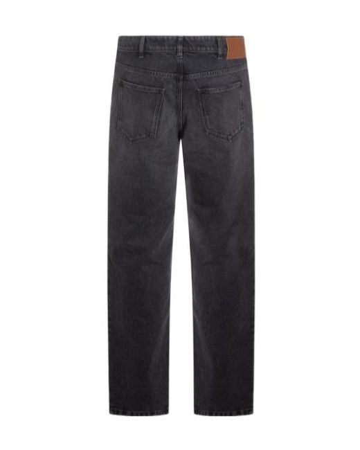 Marni Blue Belt Loops Jeans for men