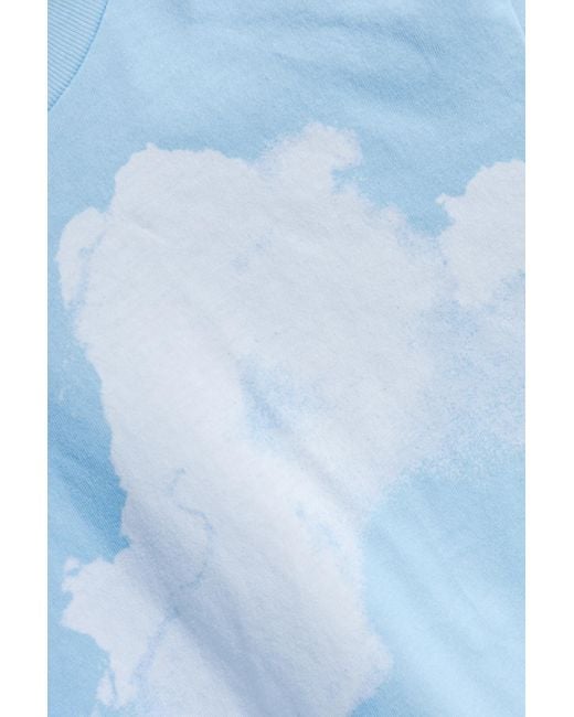 Moschino Blue T-Shirt With Logo