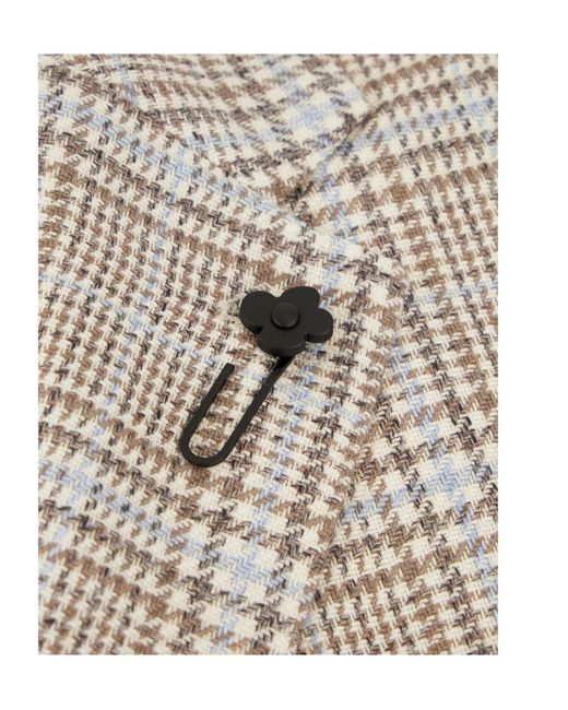 Lardini Multicolor Checked-Pattern Blazer for men