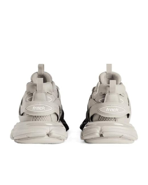 Balenciaga Gray Track Gradient Sneakers for men
