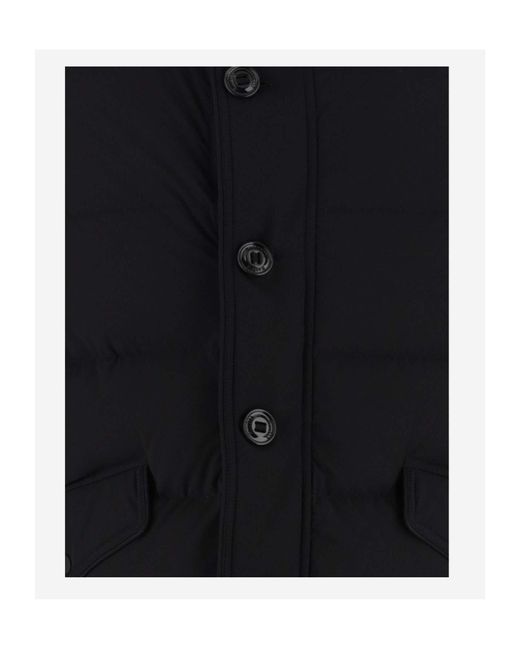 Moorer Black Long-Sleeved Jacket for men