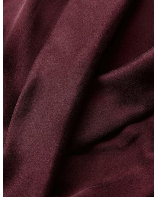 Zimmermann Red Wrap Midi Dress