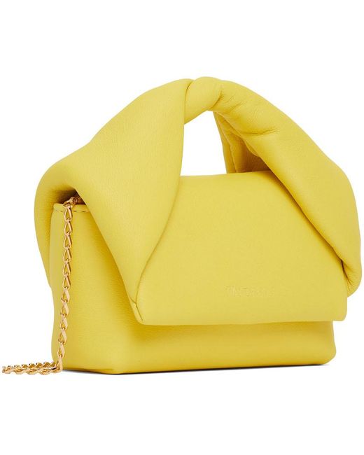 J.W. Anderson Yellow Nano Twister Mini Bag